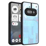 For Nothing Phone 3a Matte PC Skin-feel Shockproof Phone Case(Black)