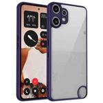 For Nothing CMF Phone 2 Pro Matte PC Skin-feel Shockproof Phone Case(Purple)