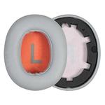 1 Pair Protein Leather Earphone Replacement Earpads For JBL JR 460NC(Light Grey)