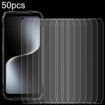 For Blackview OSCAL PILOT 3 50pcs 0.3mm High Aluminum Tempered Glass Film