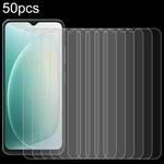 For Blackview WAVE 9C 50pcs 0.3mm High Aluminum Tempered Glass Film