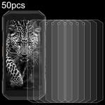 For Ulefone Armor X32 / X32 Pro 50pcs 0.3mm High Aluminum Tempered Glass Film