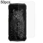 For Ulefone Armor 29 Ultra 5G 50pcs 0.3mm High Aluminum Tempered Glass Film