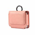 Multi-functional Faux Leather Waist-Hanging Bag For Foldable Phone , Size: 10 x 7.8 x 2.8cm(Pink)