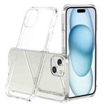 For iPhone 15 Plus Rhino Shield Series TPU Shockproof Phone Case(Transparent)