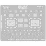 AMAOE 0.12mm Reballing Stencil For iPhone 15 Series