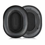 1 Pair Protein Leather Replacement Earpads For Baseus D05(Black)