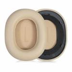 1 Pair Protein Leather Replacement Earpads For Baseus D05(Apricot)