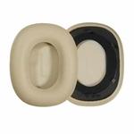 1 Pair Protein Leather Replacement Earpads For Baseus H1i(Apricot)