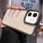 For iPhone 11 Diamond Glitter Shiny Surface TPU Phone Case(White)
