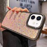 For iPhone 11 Diamond Glitter Shiny Surface TPU Phone Case(Colorful)