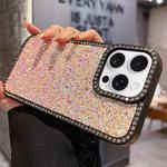 For iPhone 13 Pro Diamond Glitter Shiny Surface TPU Phone Case(Colorful)