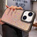 For iPhone 14 Diamond Glitter Shiny Surface TPU Phone Case(Colorful)