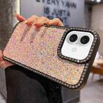 For iPhone 16 Diamond Glitter Shiny Surface TPU Phone Case(Colorful)