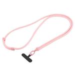 Universal Colorful Buckle Adjustable Mobile Phone Anti-lost Crossbody Lanyard(Bright Pink)