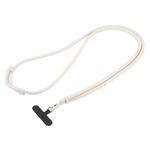 Universal Colorful Buckle Adjustable Mobile Phone Anti-lost Crossbody Lanyard(Camel)