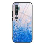 For Xiaomi Mi Note 10 Marble Pattern Glass Protective Case(DL07)