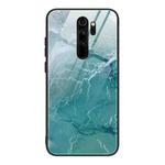 For Xiaomi Redmi Note 8 Pro Marble Pattern Glass Protective Case(DL04)