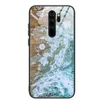 For Xiaomi Redmi Note 8 Pro Marble Pattern Glass Protective Case(DL06)