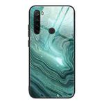 For Xiaomi Redmi Note 8T Marble Pattern Glass Protective Case(DL02)