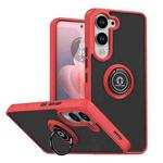 For vivo Y29s 5G Q Shadow 1 Series TPU + PC Phone Case with Ring(Red)