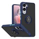 For vivo Y29s 5G Q Shadow 1 Series TPU + PC Phone Case with Ring(Royal Blue)