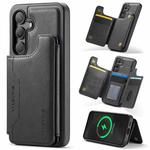 For Samsung Galaxy S24 5G DG.MING MAGKING-K3 Series MagSafe RFID Card Bag Detachable Phone Case(Black)