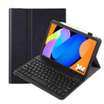 For Lenovo Xiaoxin Pad 11 inch 2025 AM31 Ultra-thin Detachable Bluetooth Keyboard Leather Tablet Case(Black)