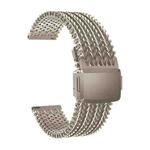22mm Mesh Magnetic Stainless Steel Watch Band(Starlight)