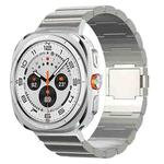 For Samsung Galaxy Watch Ultra 47mm One Beads Magnetic Buckle Titanium Alloy Watch Band(Titanium Color)