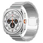 For Samsung Galaxy Watch Ultra 47mm One Beads Magnetic Buckle Titanium Alloy Watch Band(Silver)