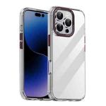 For iPhone 16 Pro Max iPAKY MG Series Transparent PC+TPU Phone Case(Transparent)