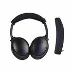 Neoprene Zipper Headband Protective Cover For BOSE QC25 / QC35(Black)