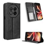 For Meizu Note 16 5G Magnetic Buckle Retro Texture Leather Phone Case(Black)