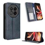 For Meizu Note 16 5G Magnetic Buckle Retro Texture Leather Phone Case(Blue)