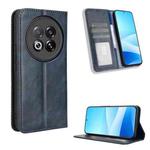 For Meizu Note 16 Pro 5G Magnetic Buckle Retro Texture Leather Phone Case(Blue)