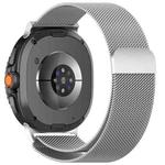 For Samsung Galaxy Watch 8 / 8 Classic / Ultra 2 xDfind Milanese Magnetic Metal Watch Band(Silver)