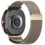 For Samsung Galaxy Watch 8 / 8 Classic / Ultra 2 xDfind Milanese Magnetic Metal Watch Band(Starlight)
