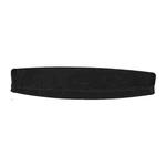 Elastic Cotton Cloth Headband Protective Cover, Size:Curved 20x12.5x10.5cm(Black)