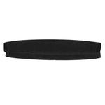 Elastic Cotton Cloth Headband Protective Cover, Size:Curved 22.5x13x9.5cm(Black)