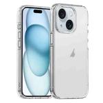 For iPhone 15 Plus iPAKY Phantom Series Shockproof PC+TPU Phone Case(Matte White)
