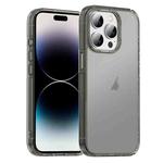 For iPhone 14 Pro Max iPAKY Phantom Series Shockproof PC+TPU Phone Case(Matte Black)
