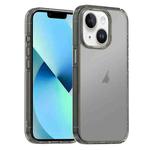 For iPhone 13 iPAKY Phantom Series Shockproof PC+TPU Phone Case(Matte Black)