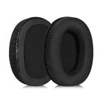 2pcs Sponge Earmuffs Replacement Earpads For Marshall Monitor, Model:Ice Silk Cloth(Black)