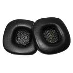 2pcs Sponge Earmuffs Replacement Earpads For Marshall Major II, Model:Black Lambskin
