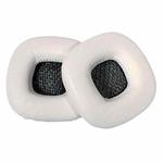 2pcs Sponge Earmuffs Replacement Earpads For Marshall Major II, Model:White Lambskin