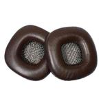 2pcs Sponge Earmuffs Replacement Earpads For Marshall Major II, Model:Brown Lambskin