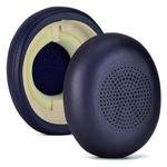 1 Pair Protein Leather Earpads For Jabra Evolve2 65 65MS 65UC USB / Evolve2 40 40UC 40MS USB / Elite 45H(Blue)