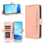 For Meizu Note 16 Pro 5G Skin Feel Calf Texture Card Slots Leather Phone Case(Pink)