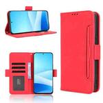 For Meizu Note 16 Pro 5G Skin Feel Calf Texture Card Slots Leather Phone Case(Red)